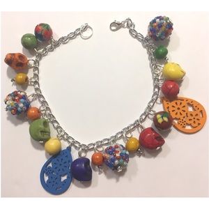 Colorful fiesta Charm bracelet